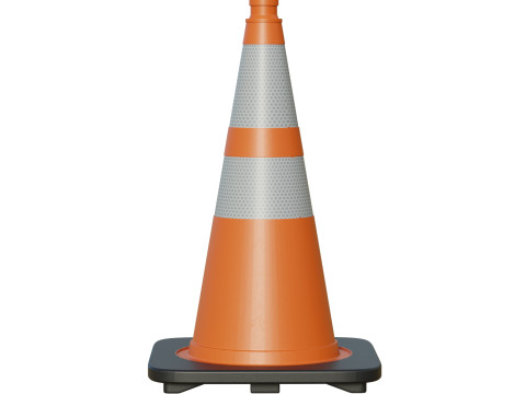 Traffic Cone 3D Модель