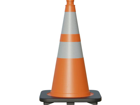 Traffic Cone 3D Model