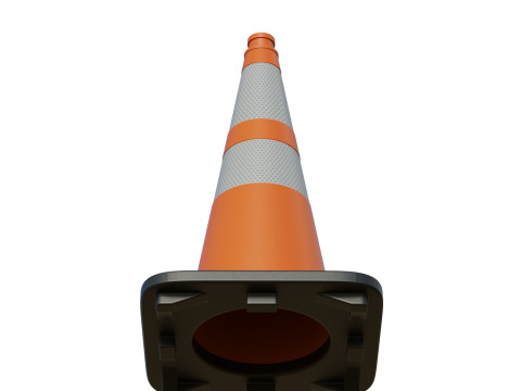 Traffic Cone 3D Модель