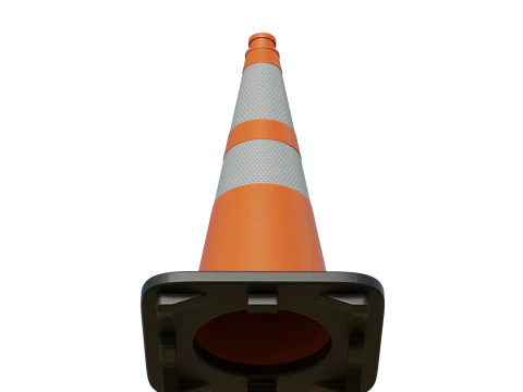 Traffic Cone 3D Model
