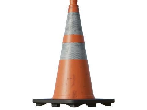 Traffic Cone 3D Модель