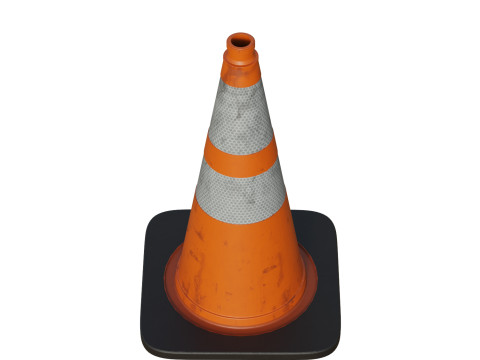 Traffic Cone 3D Модель