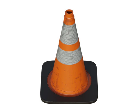 Traffic Cone 3D Model