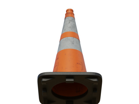 Traffic Cone 3D Модель