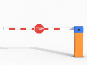 Car Barrier Gate 3D मॉडल