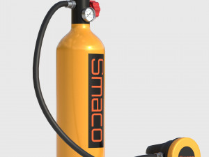 Smaco Diving Oxygen Tank 3Dモデル
