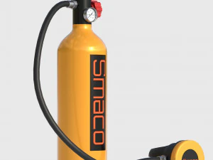 Smaco Diving Oxygen Tank 3D Model