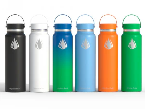 Hydrosquad Bottles Collection 3D Model