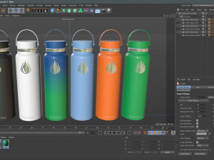 Hydrosquad Bottles Collection Modelo 3D