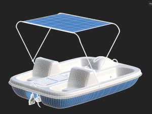 Aquanaut Pedal Boat Modelo 3D