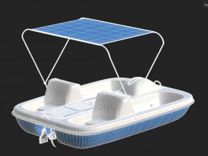 Aquanaut Pedal Boat 3D Model