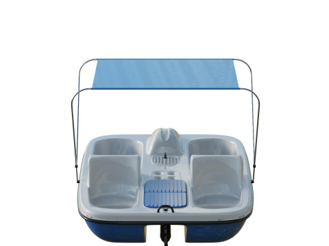 Aquanaut Pedal Boat Modelo 3D