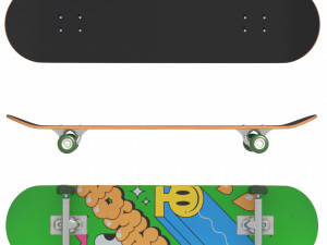 Skateboard Collection 3D Model