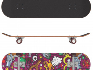 Skateboard Collection 3D Model