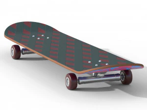 Skateboard Collection 3D Model