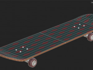 Skateboard Collection 3D Model