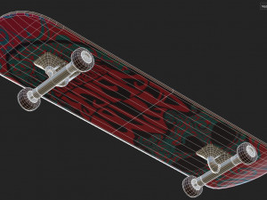 Skateboard Collection 3D Model