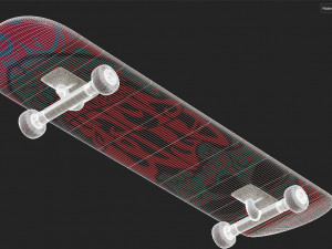 Skateboard Collection 3D Model