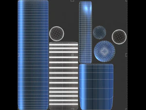 Beyzbol Sopası Koleksiyonu 3D Model