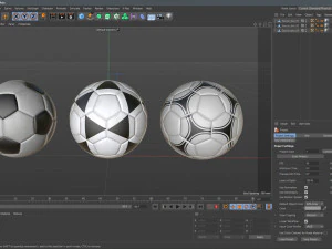 Soccer Ball Collection 3D Model