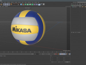 Volleyball Ball 3D Model