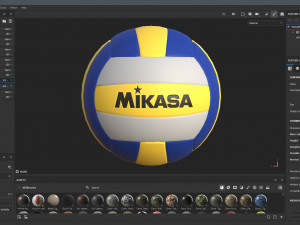Volleyball Ball 3D Model