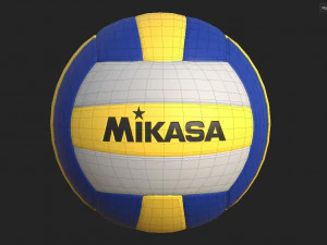 Volleyball Ball 3D Model