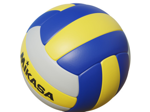 Volleyball Ball 3D Model