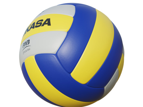 Volleyball Ball 3D Model