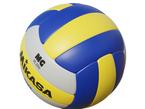 Volleyball Ball 3D Model