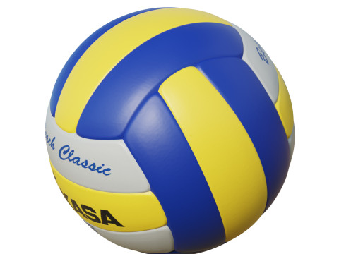 Volleyball Ball 3D Model