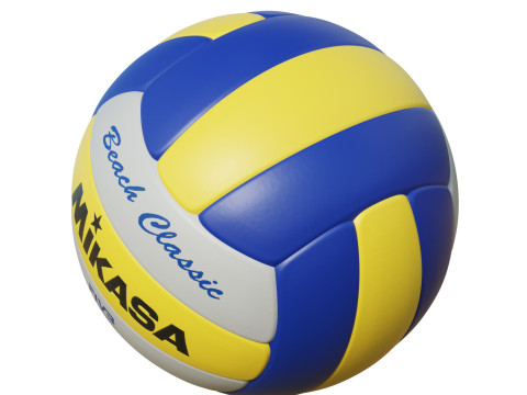 Volleyball Ball 3D Model