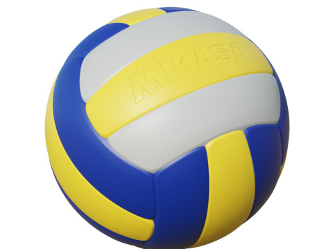 Volleyball Ball 3D Model