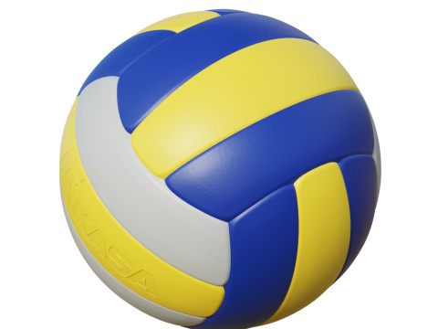 Volleyball Ball 3D Model
