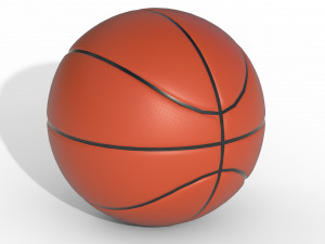 Basketball Ball 3D मॉडल