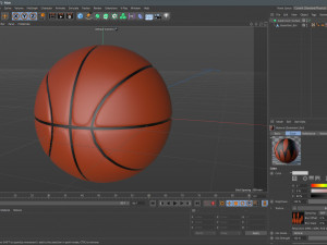 Basketball Ball 3D मॉडल