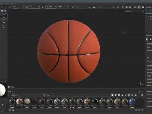 Basketball Ball 3D मॉडल