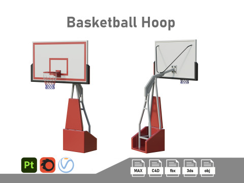 Basketball Hoop 3Dモデル