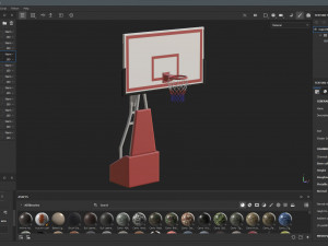 Basketball Court Modelo 3D