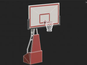 Basketball Court 3D Model