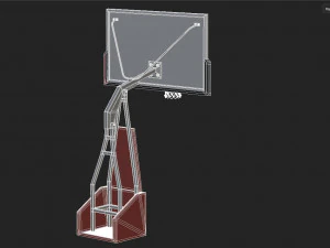 Basketball Court 3D Model