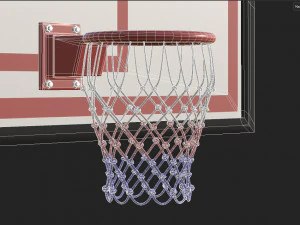 Basketball Court 3D Model