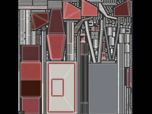 Basketball Court 3D Model