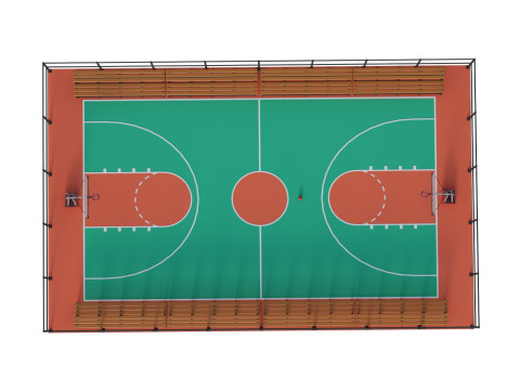 Basketball Court Modelo 3D