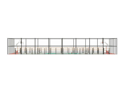 Basketball Court 3D Model