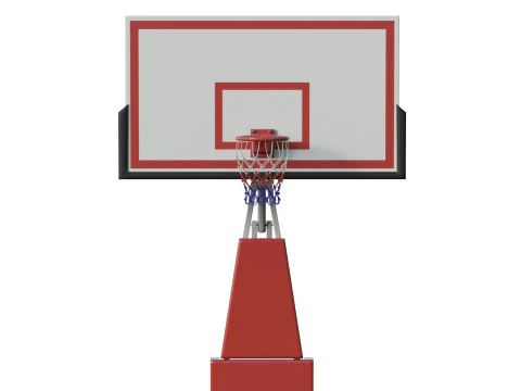 Basketball Court 3D Model