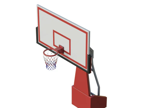 Basketball Court 3D Model