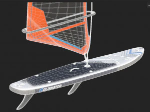 Gladiator WindSurfing Board 3D Model