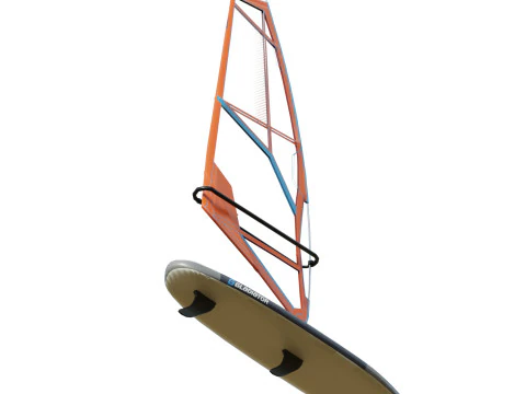 Gladiator WindSurfing Board 3D Model