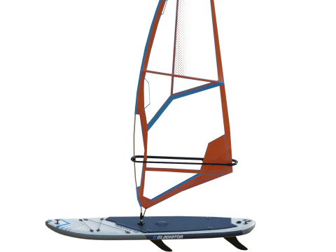 Gladiator WindSurfing Board 3D Model